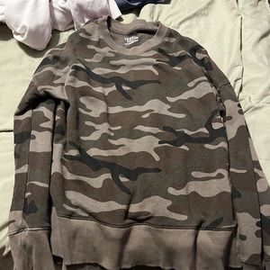 camo sweatshirt
